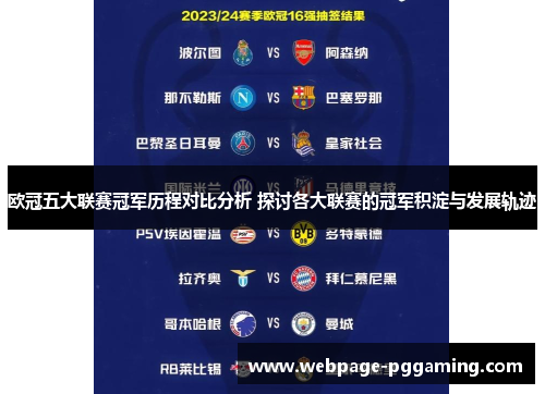 欧冠五大联赛冠军历程对比分析 探讨各大联赛的冠军积淀与发展轨迹
