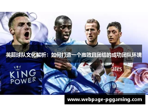 英超球队文化解析：如何打造一个高效且团结的成功团队环境
