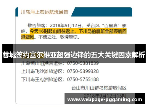 蓉城签约塞尔维亚超强边锋的五大关键因素解析 蓉城签约塞尔维亚超强边锋的五大关键因素解析