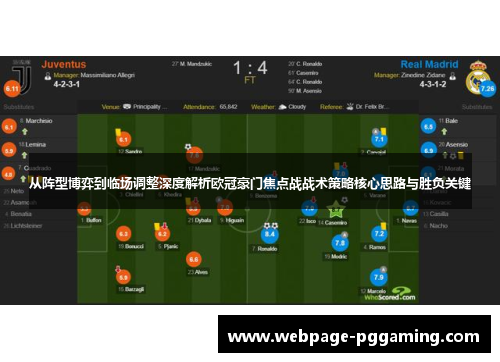 从阵型博弈到临场调整深度解析欧冠豪门焦点战战术策略核心思路与胜负关键